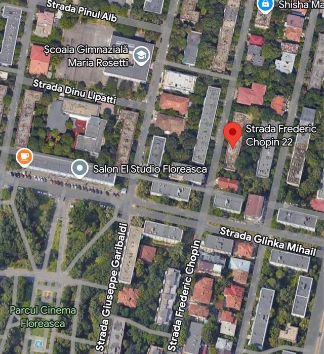 Vand Apartament 2 camere in zona Floreasca 52.16mp