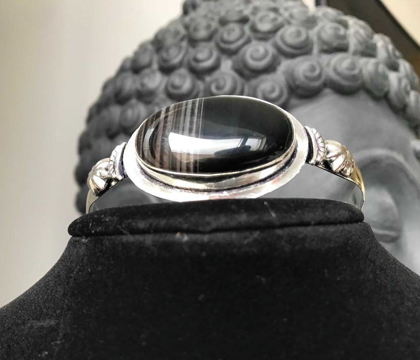 Bratara Argint 925 cu Piatra Semipretioasa Agat