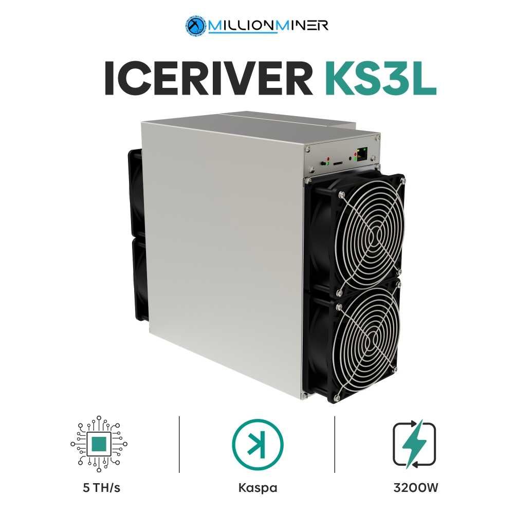 Ice River KS3L - 6TH/s   / Kaspa miner / КАСПА - НАЛИЧНА