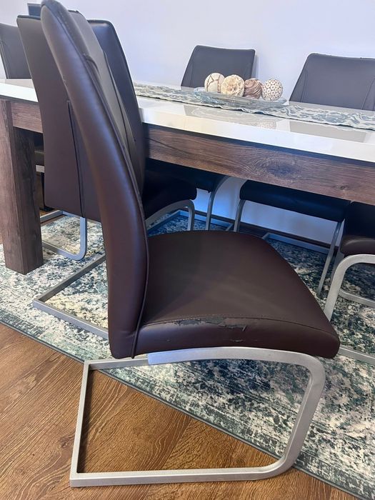 Set 6 scaune dining Mobexpert pret 400 lei/set