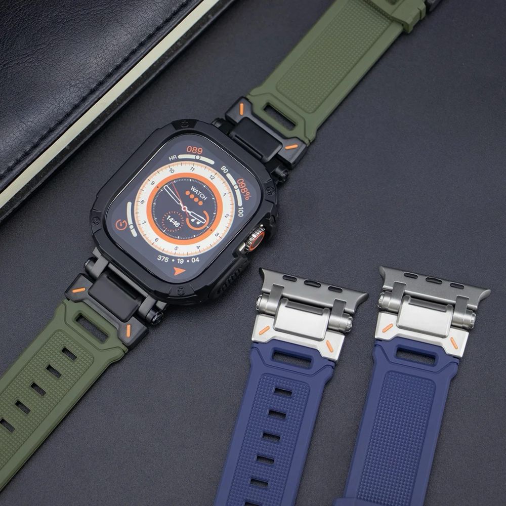 Калъф с металически корпус за Apple Watch ULTRA/SE/10/9/8/7