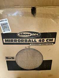 Set ( glob) MIRRORBALL 40 CM, 2xspot beamz și motoraș 1/min