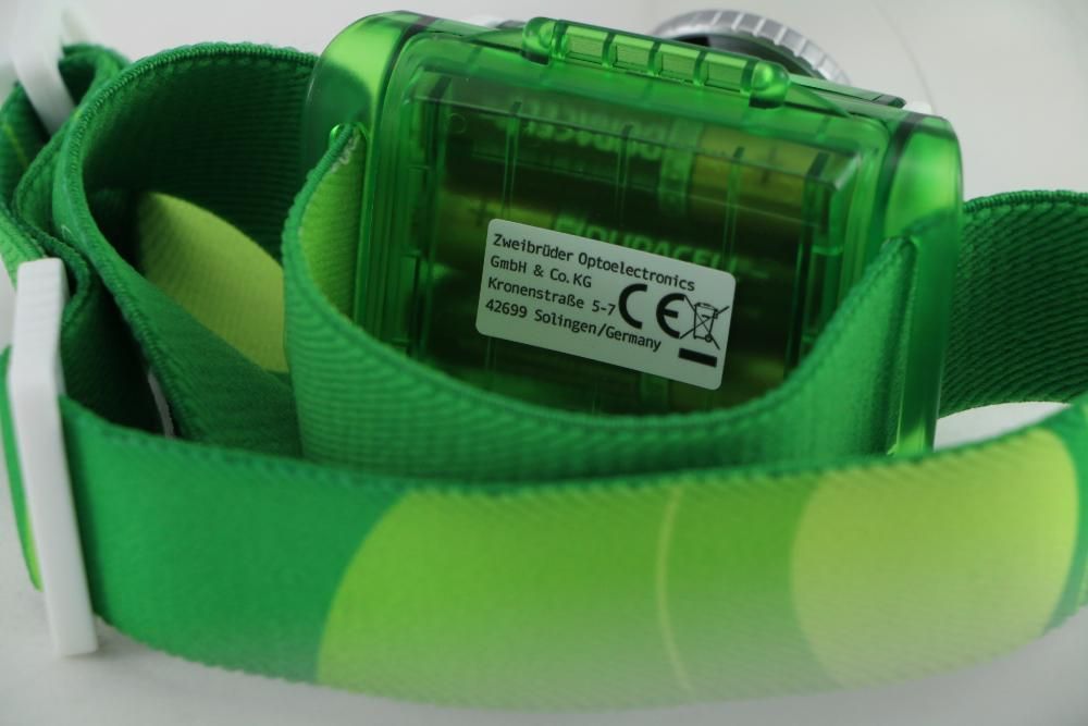 челник, фенер Led Lenser 100 лумена, немски, внос от Германия