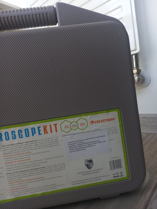 Microscop copii, 28 piese, Celestron