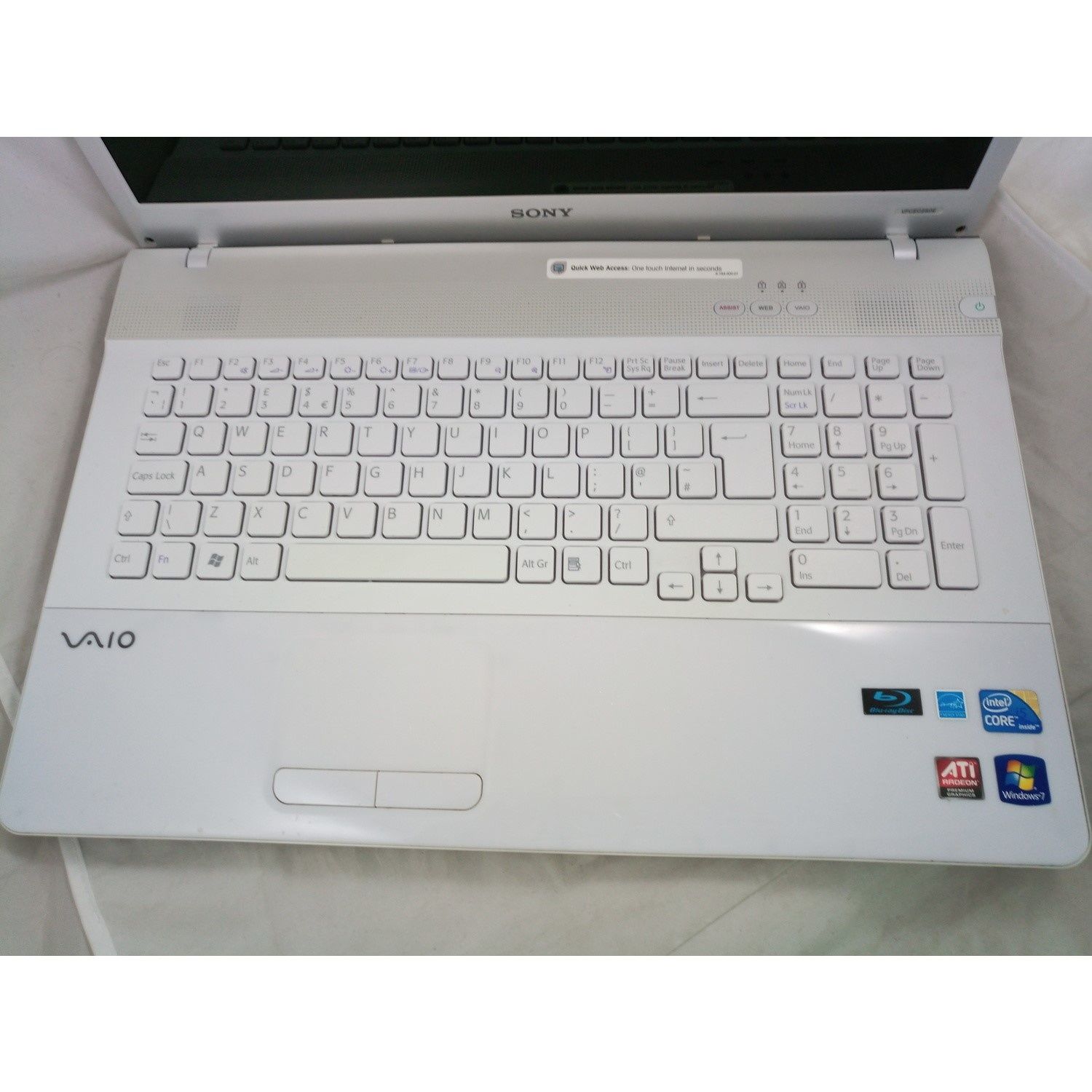 Noutbuk Sony WA10 (Core I5) 512Gb Ssd 4Ram Vidiokarta ATI AEON5000