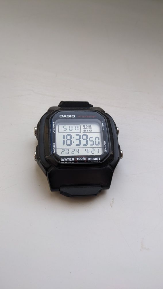 CASIO W-800H мужские наручные часы