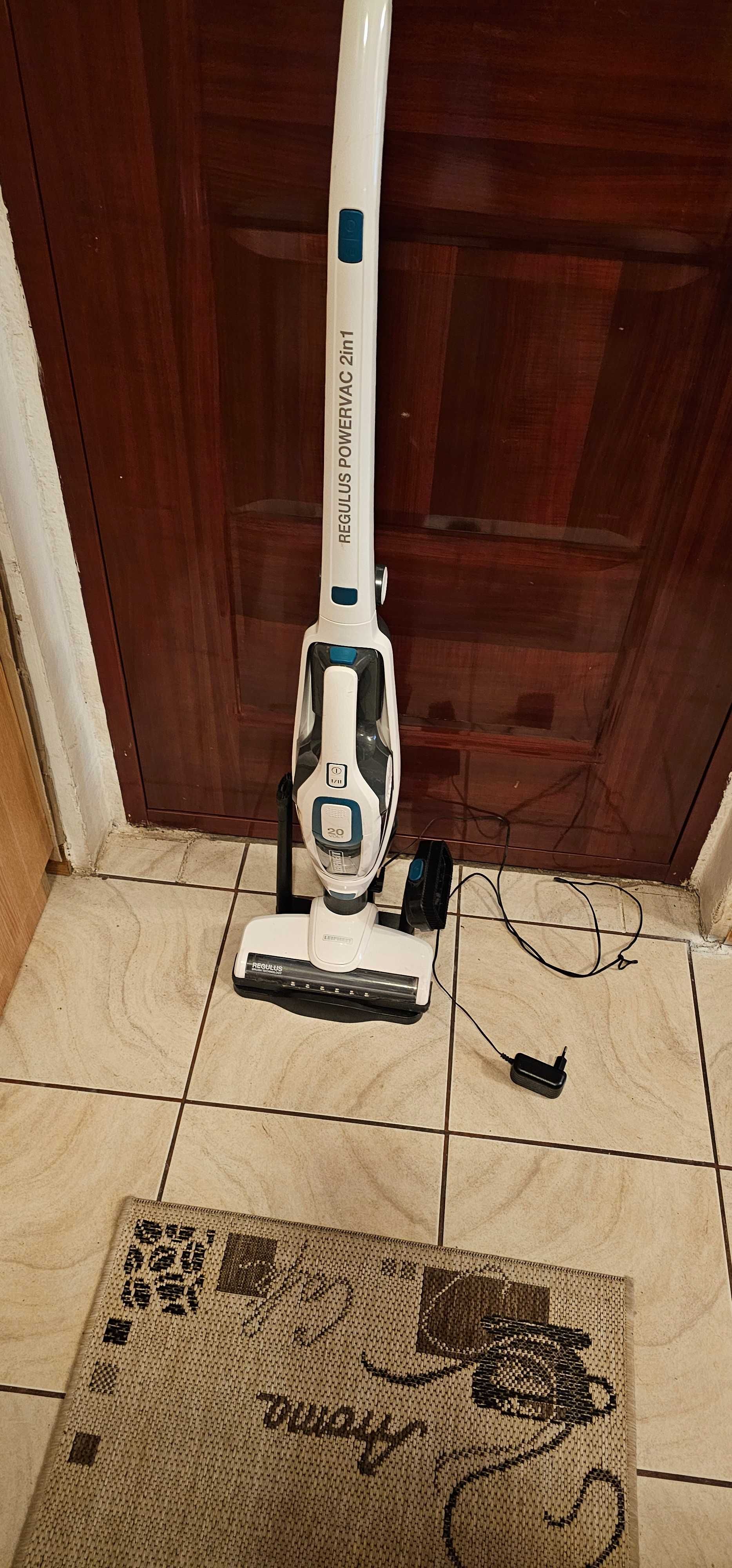 Aspirator vertical 2in1 Leifheit Regulus PowerVac, 125 W, 20V