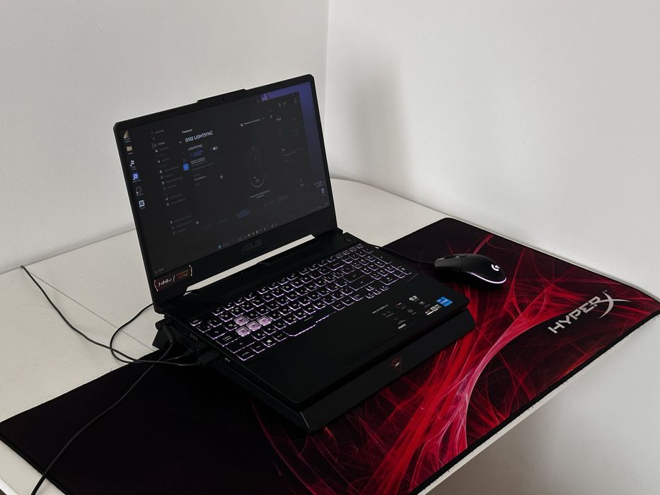 Игровой Ноутбук ASUS TUF Gaming F15 i5-11400H+RTX 3050 4 GB