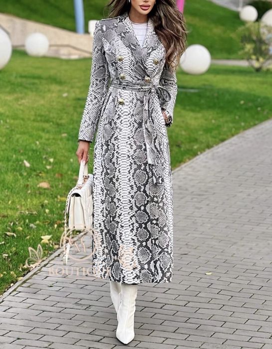 Palton din piele de Piton