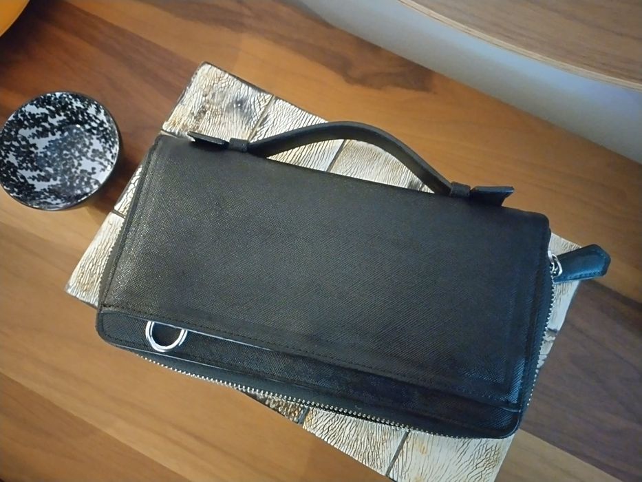 Оригинална дамска чанта от естествена кожа от Италия