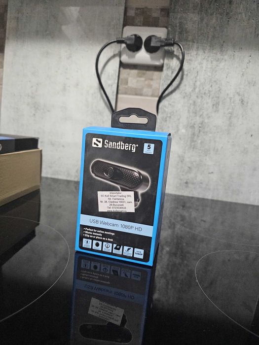 Camera web Sandberg 1080p HD, USB