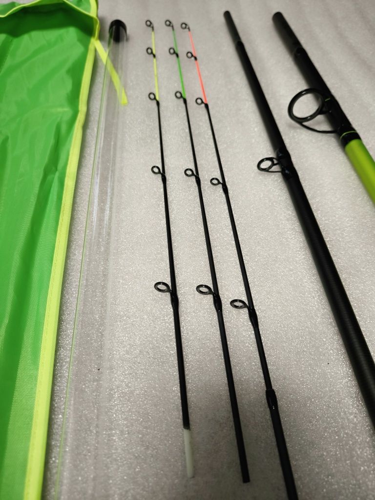 SET Feeder ROBINHAN BOLENTINO PRO 3.90m 180g + Mulineta PRO FL Chaser