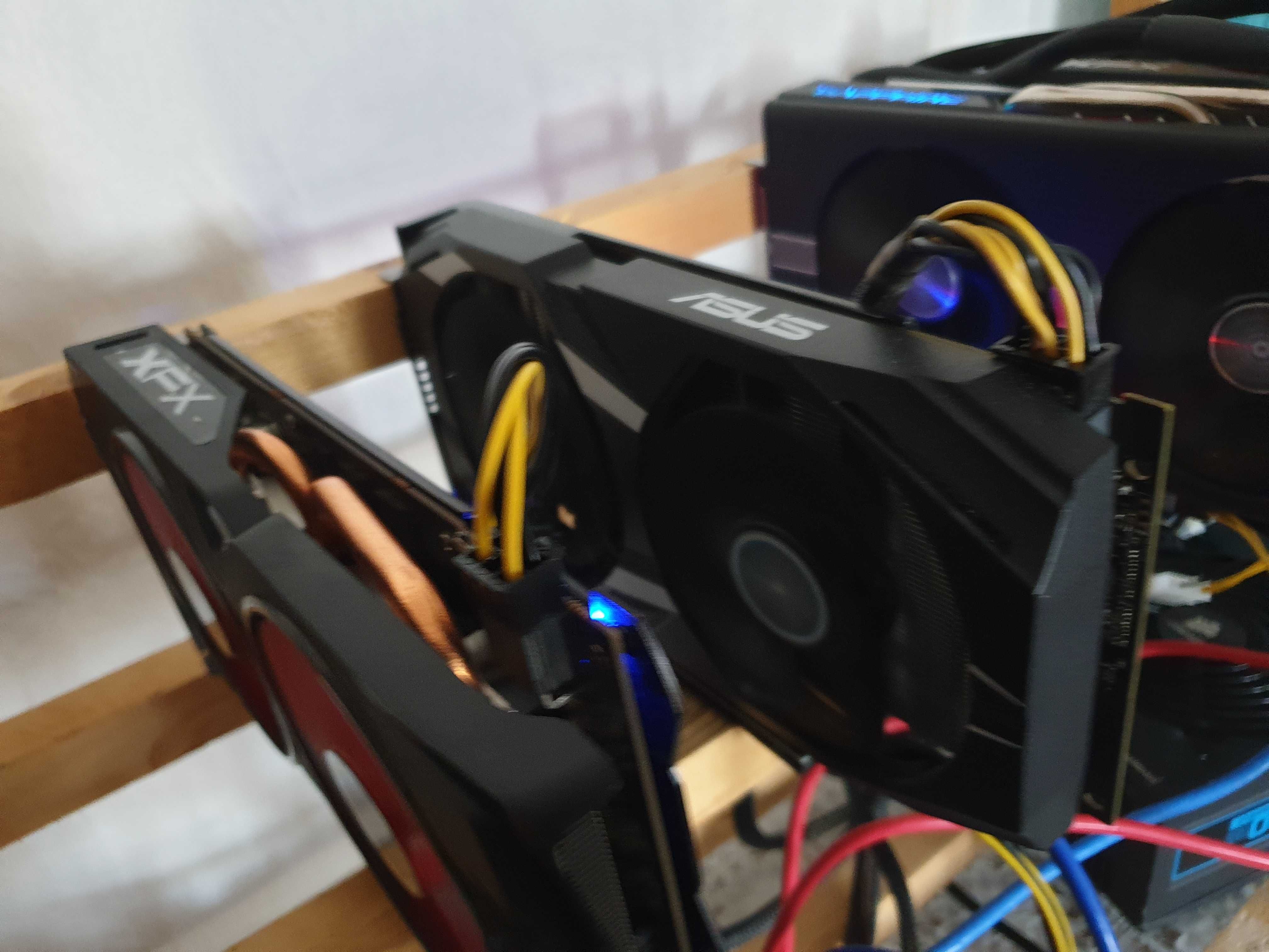 Майнинг Риг Rx 580 8 gb