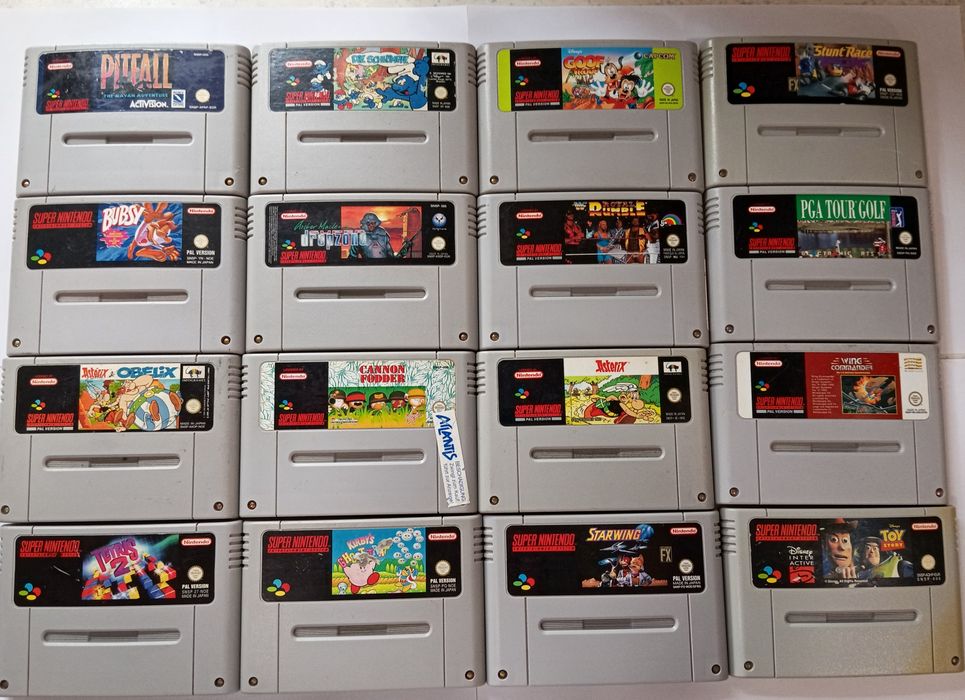 Casete super Nintendo snes