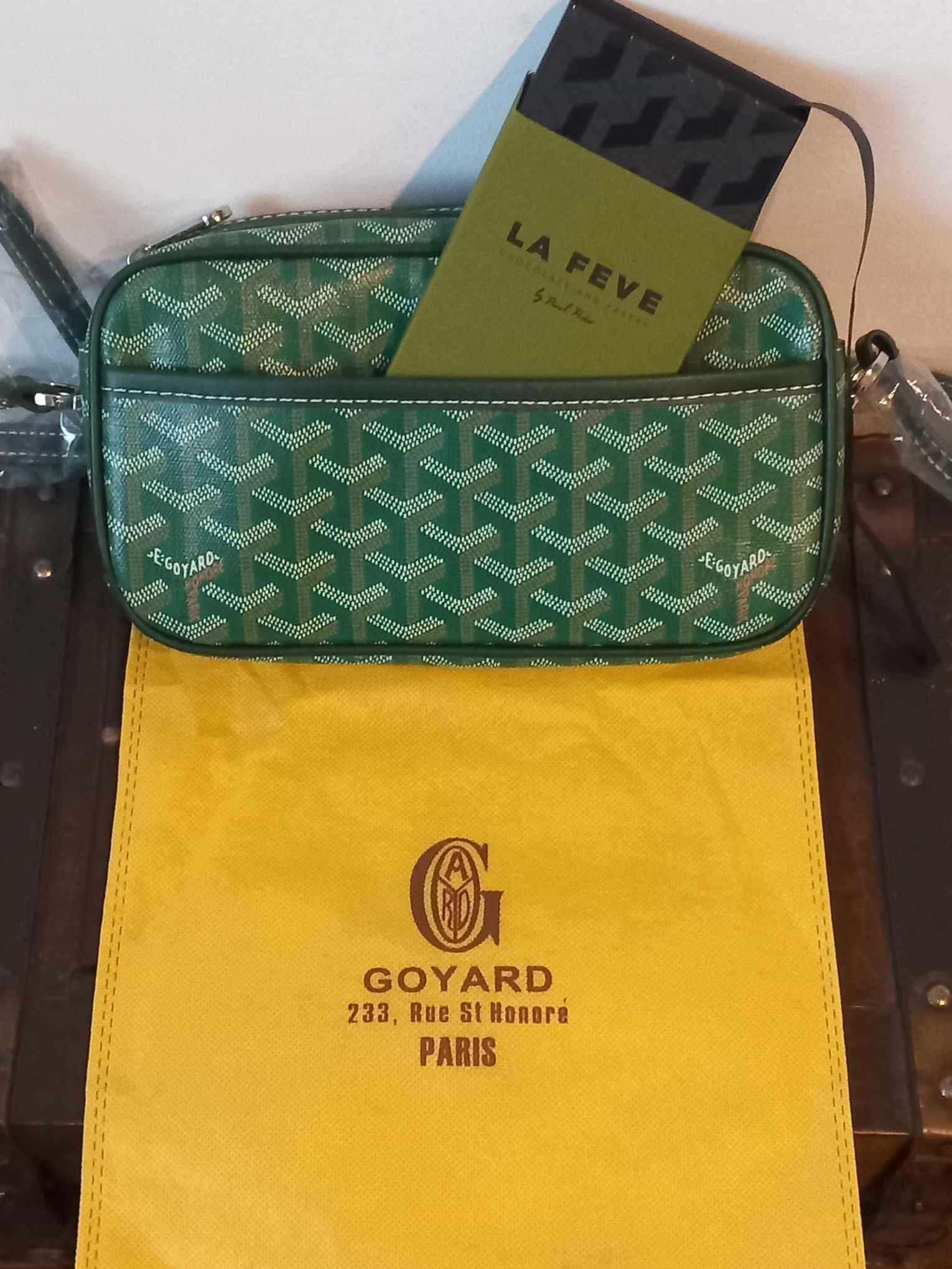Goyard чанта нова с кардхолдър