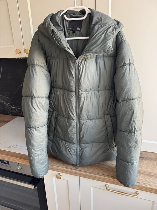 Geacă bărbați, mărime M, verde mentă, nou cu eticheta