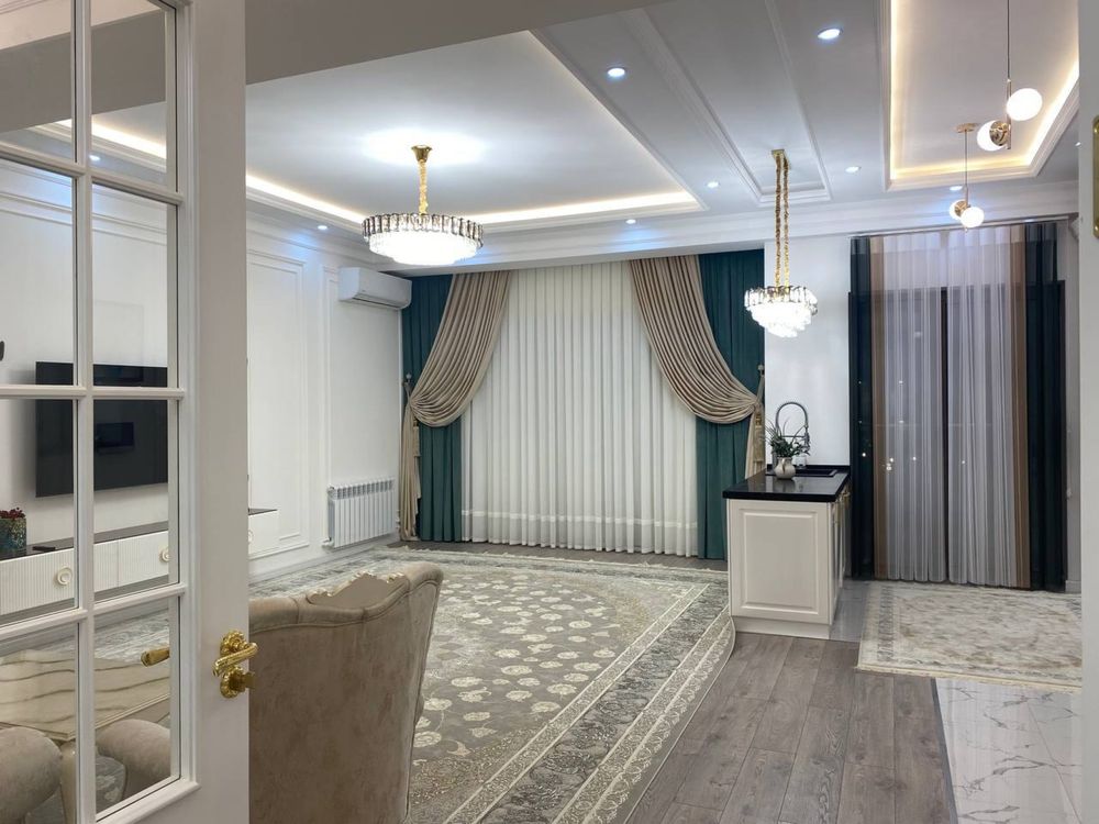 Продается 4/3/8 TASHKENT CITY ЖК GARDENS сквозная 125 м2 бизнес класс