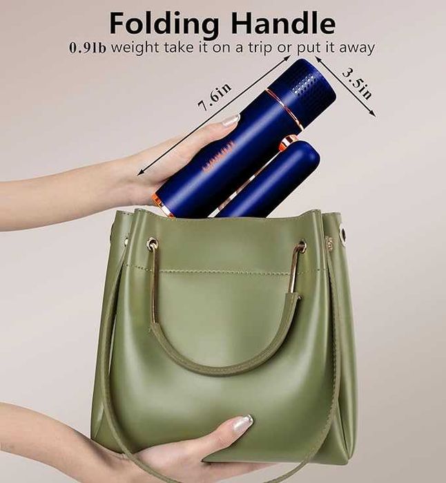 LIANJOY Професионален сгъваем сешоар с отрицателни йони 1600W