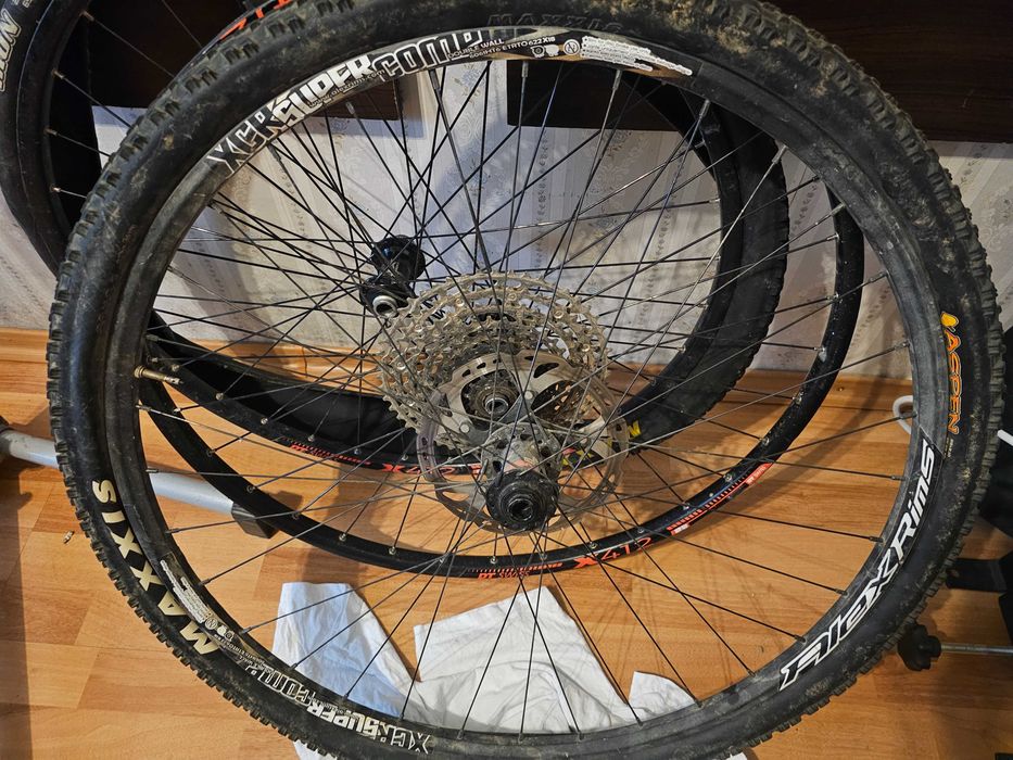 Roata fata Alex rims 29 15x100 622x18 butuc novatec