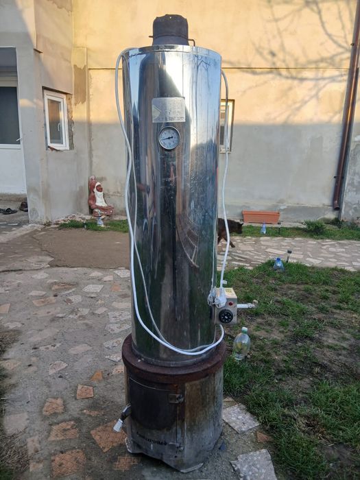 Boiler electric și pe lemne