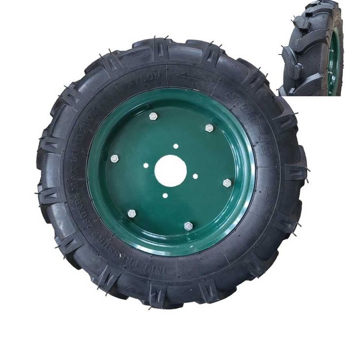 Гуми за мотофреза / мотокултиватор - Вътрешна, Външна,  с Джанта