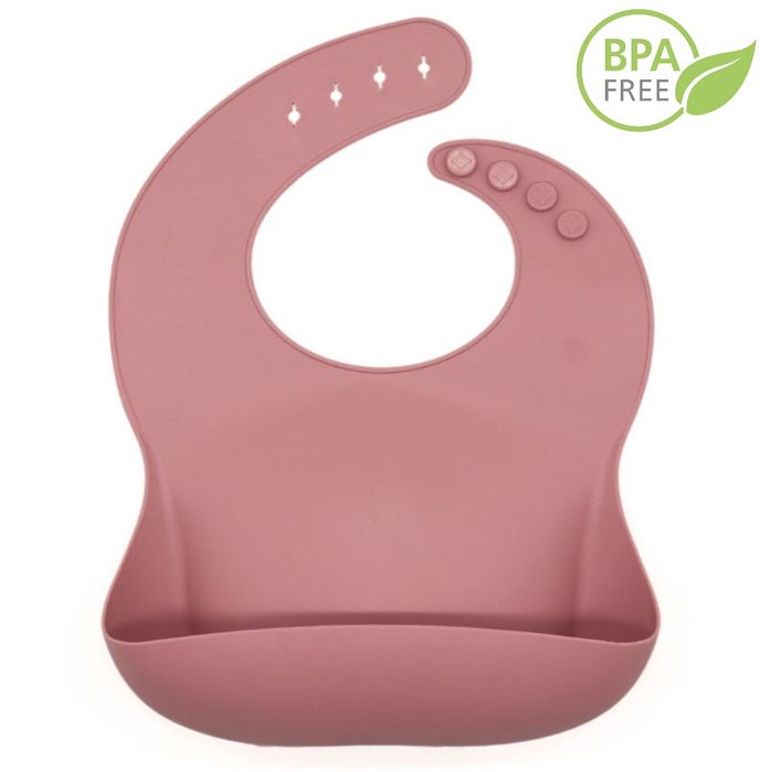 Set Complet Diversificare Bebe din Silicon, REVOSE™, Dark Pink
