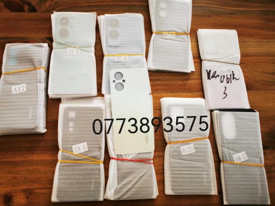 Capac spate + adeziv Oppo Reno A17 A17 A38 A40 A58 A60 A78 A79 A96 A98