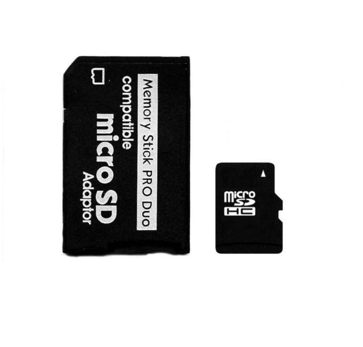 Adapotor card PRO Duo micro SD pentru PSP sau camere SONY