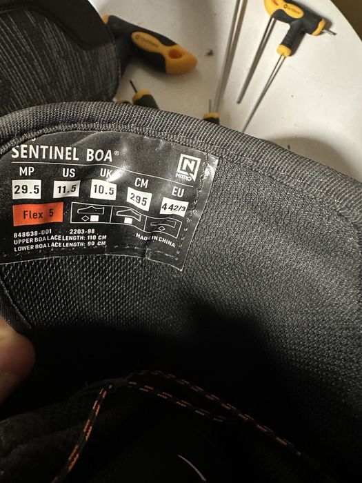 Продавам сноуборд обувки - Nitro Sentinel Boa Snowboard Boots 45 | 295