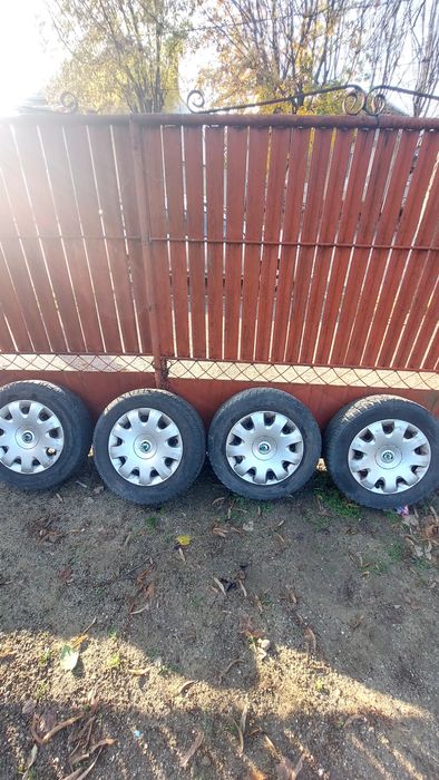 Anvelope de iarna cu jante de tabla Skoda Octavia 2