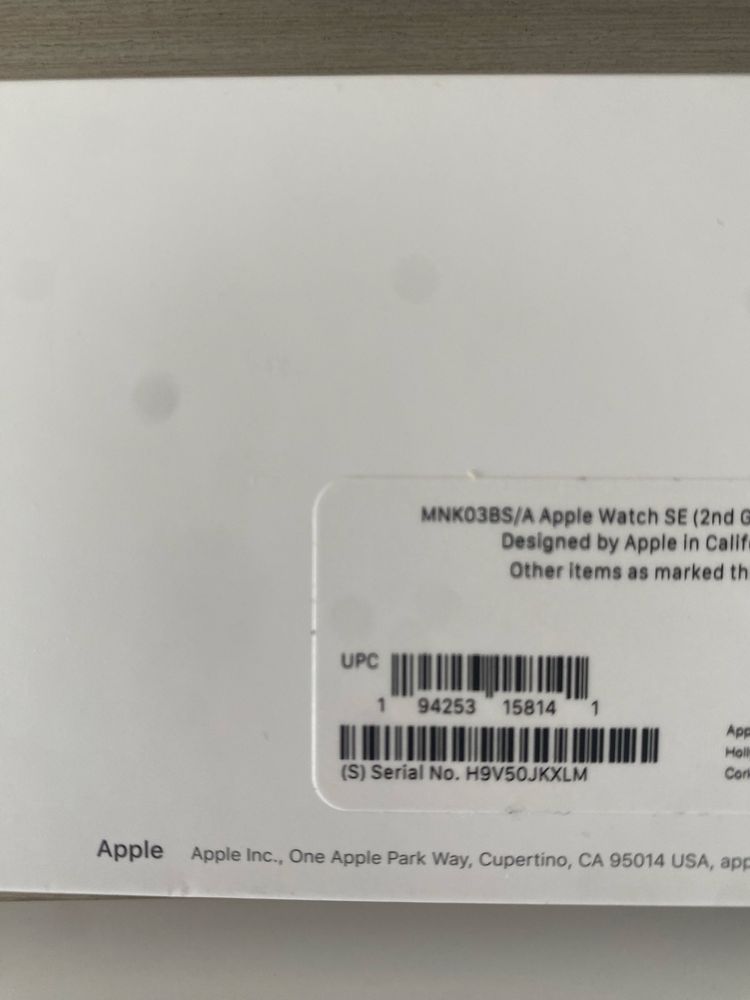 Apple watch se 2nd generation