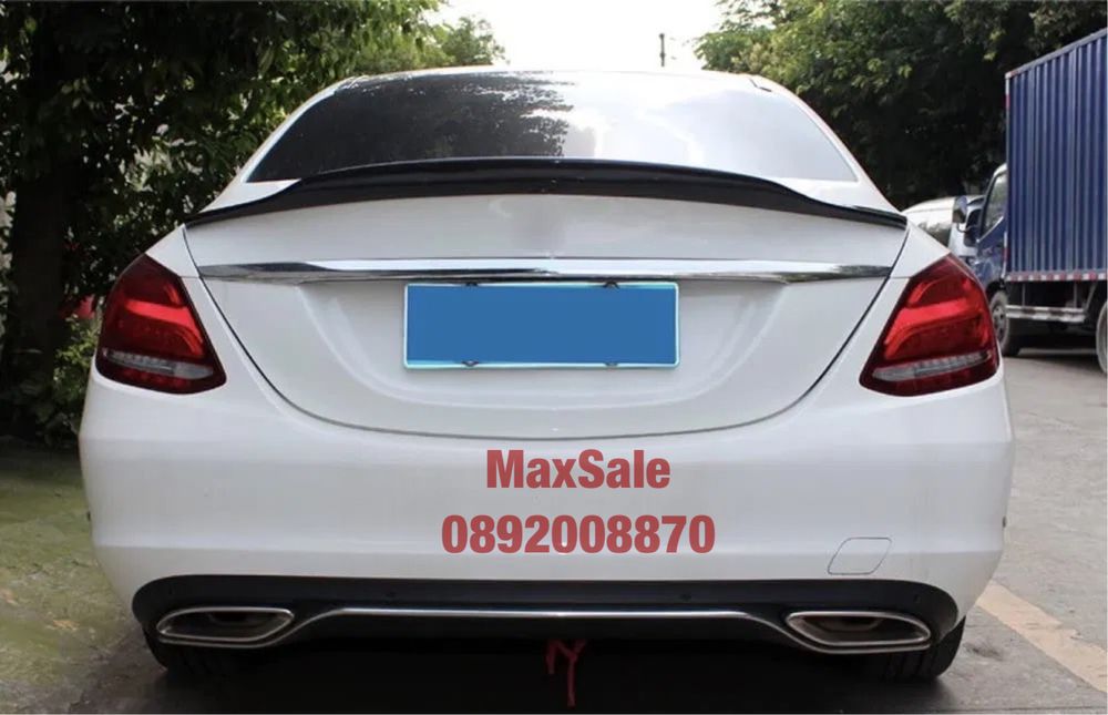 Lip spoiler Mercedes W205 C class amg амг в205 Ц лип спойлер багажник