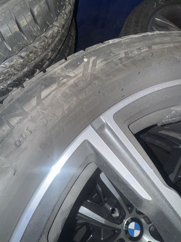 Jante M originale R20 cu anvelope BMW X6 G06, X5 G05 de vara