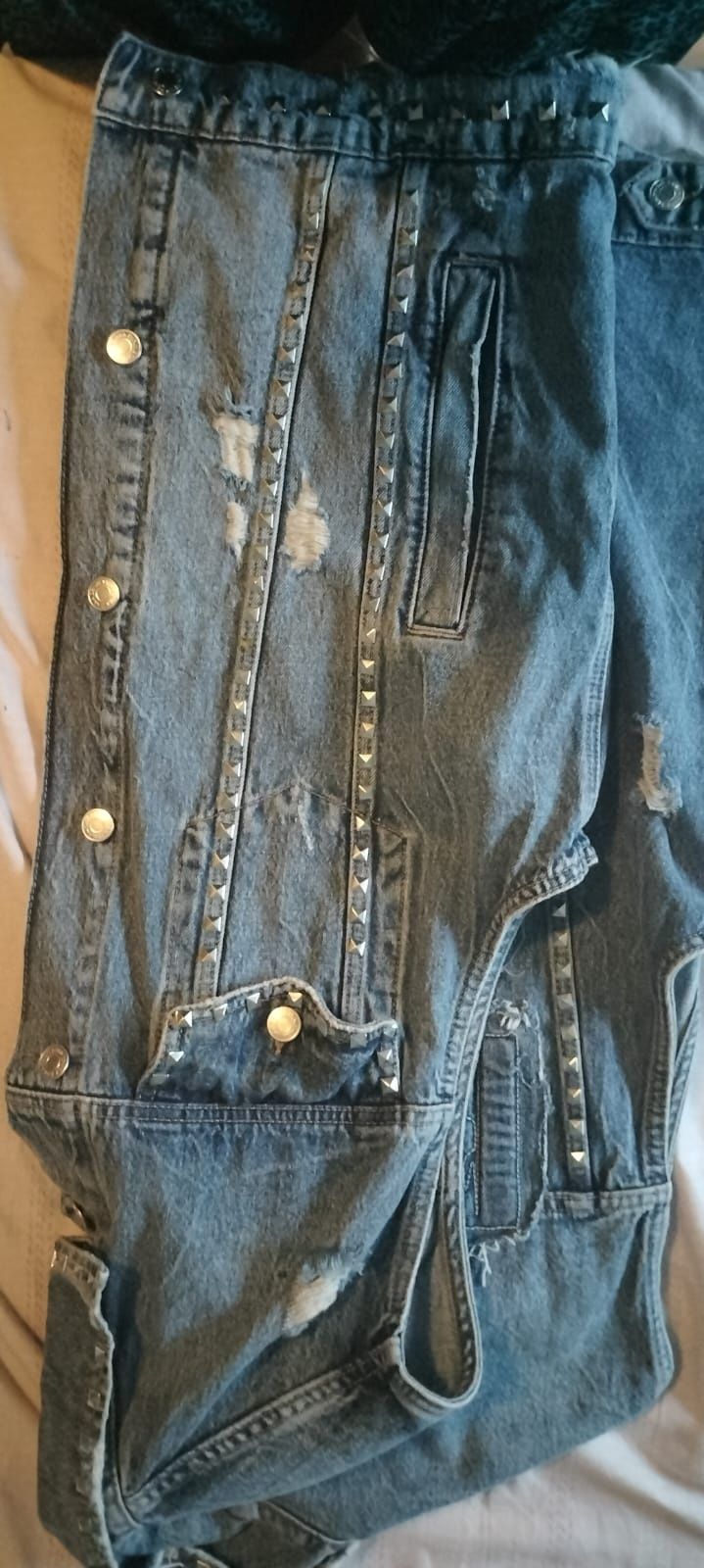 Vesta de blugi zara