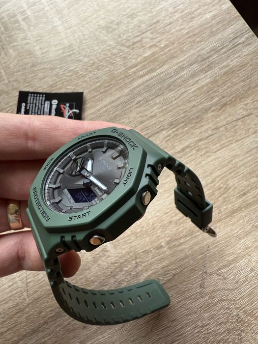 Casio G-SHOCK GA-B2100-3A, CasiOak, Bluetooth, solar, NOU