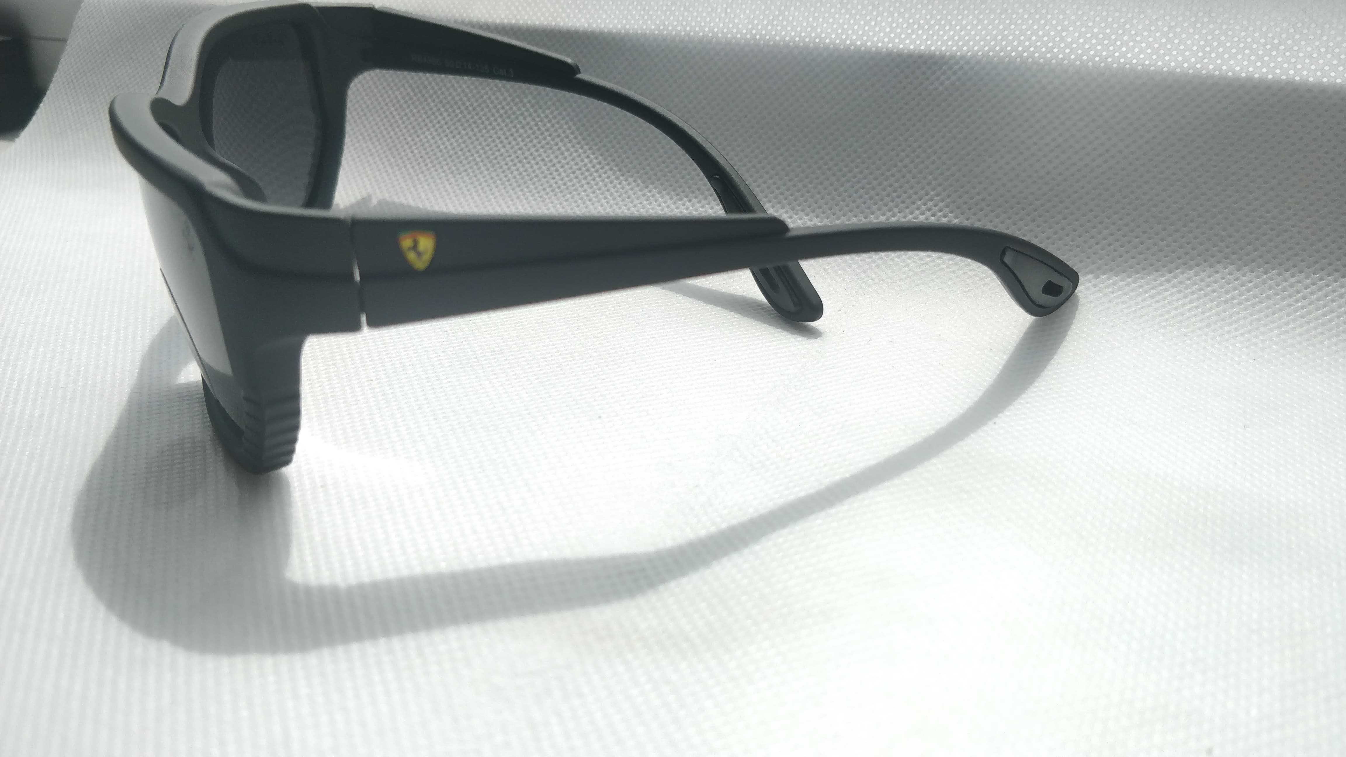 Ochelari de soare Ray-Ban RB4366 Scuderia Ferrari, polarizati