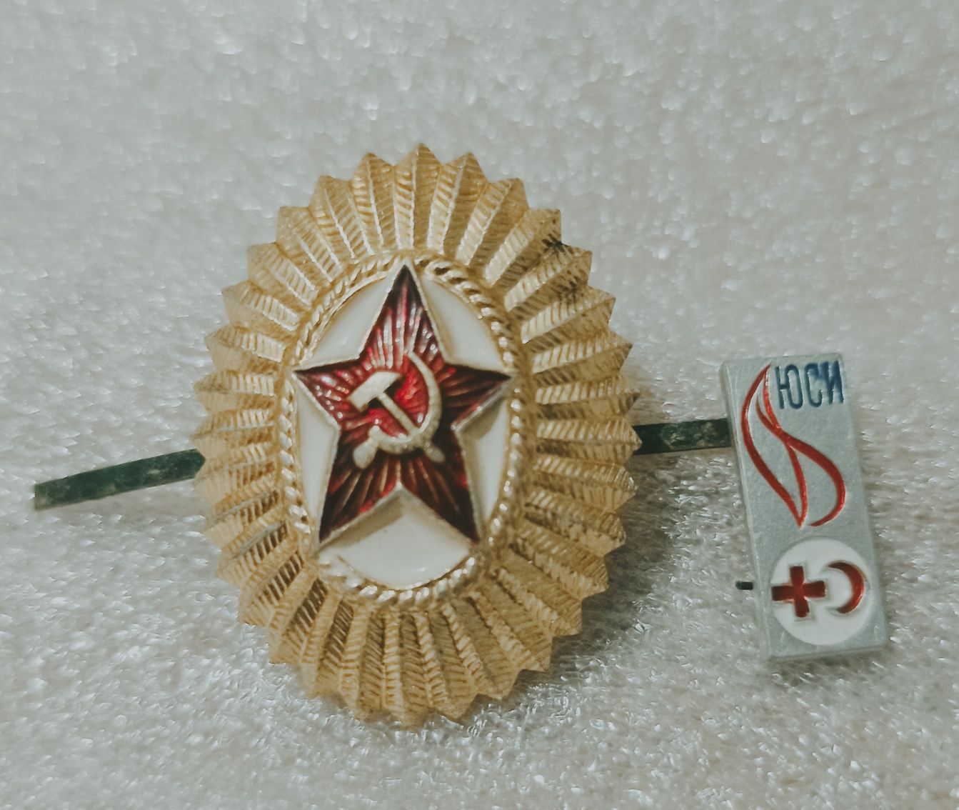 Значки кокарда открывашка СССР