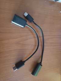 Cablu OTG tip C negru