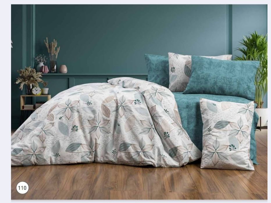 Спални комплекти  100% памук ранфорс  45лв