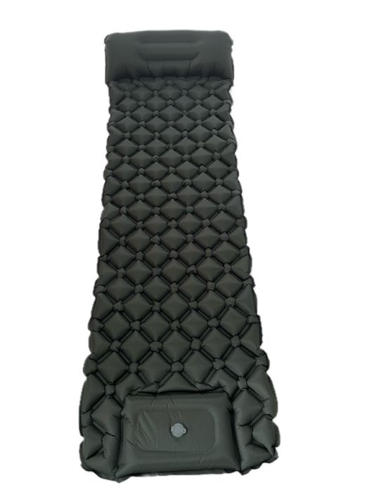 Надувной туристический коврик с подушкой  (каремат )