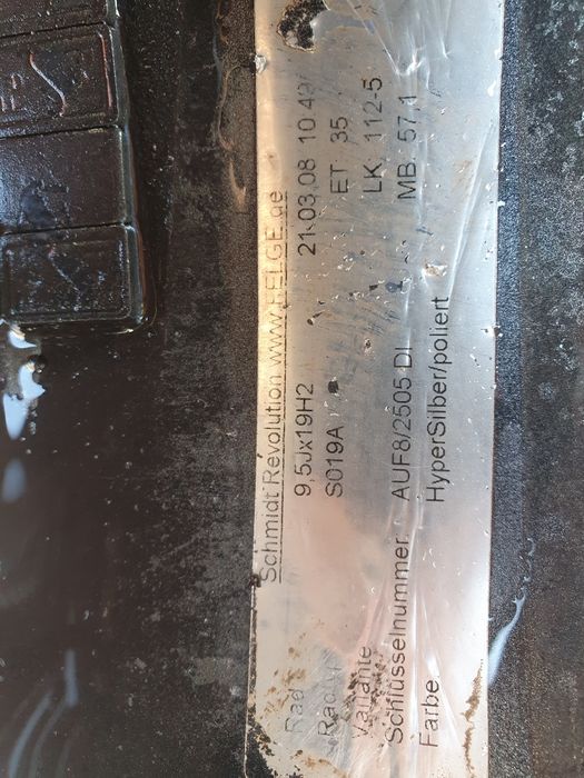 Genți aliaj Audi A4 B8