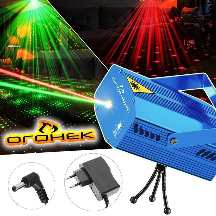 Лазер шоу янги йил учун