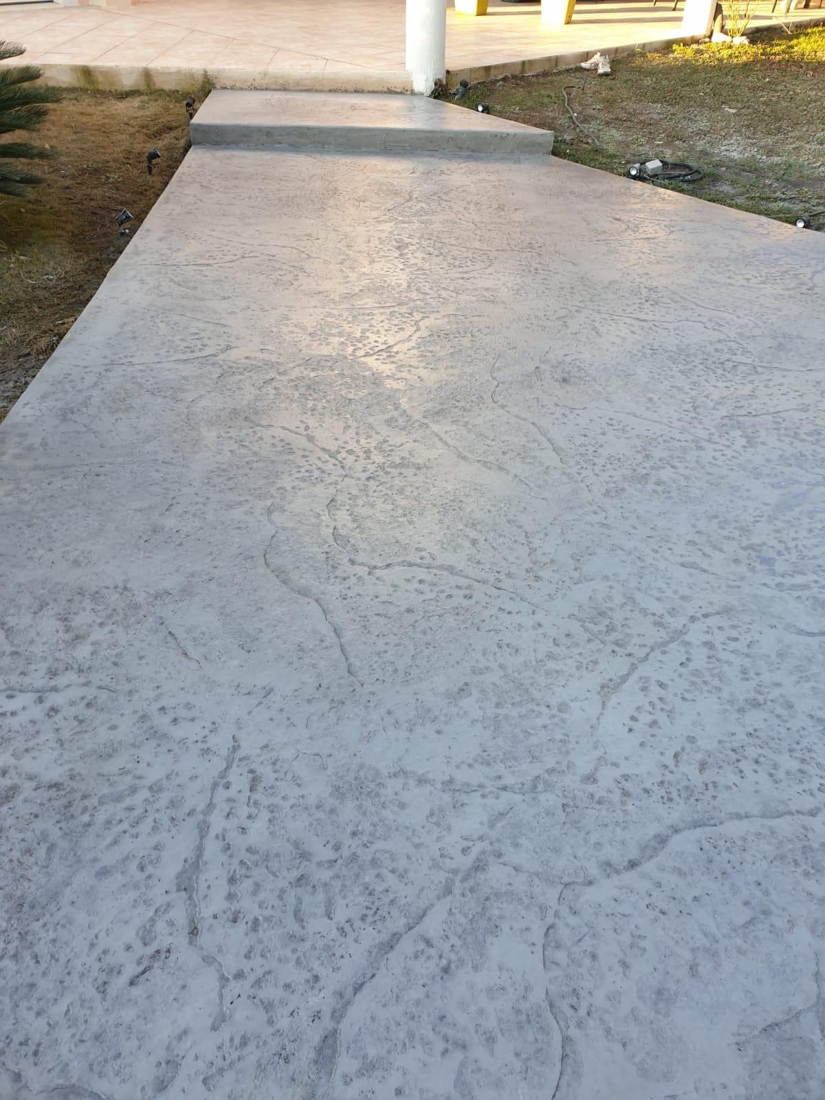 Beton amprentat amn