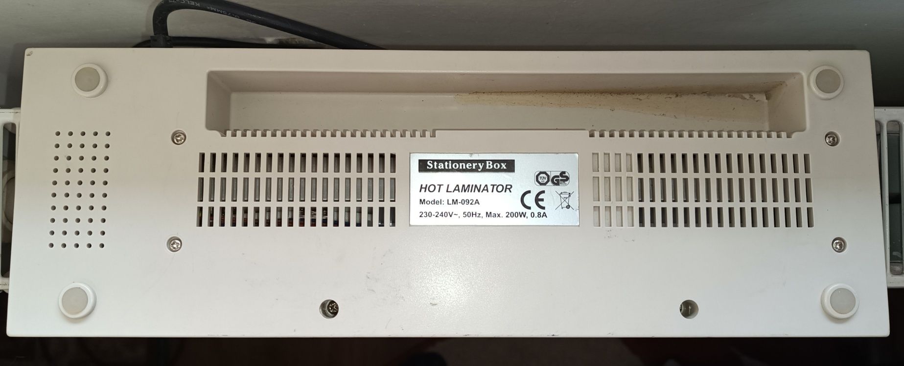 Hot Laminator LM-092A - Laminator pagini A4