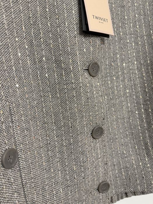 Вълнено бомбър яке Twinset