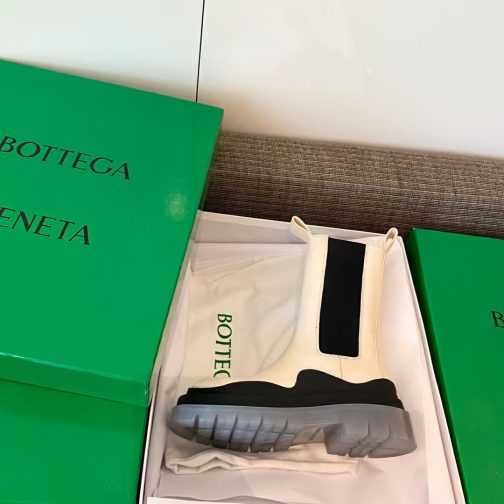 Bottega Veneta Pantofi pentru femei Cizme scurte botine din piele 6351