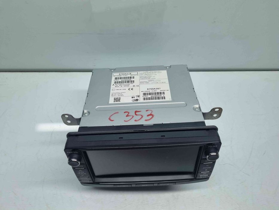 Radio CD cu navigatie MITSUBISHI Outlander III [Fabr 2012-2014] 8750A3