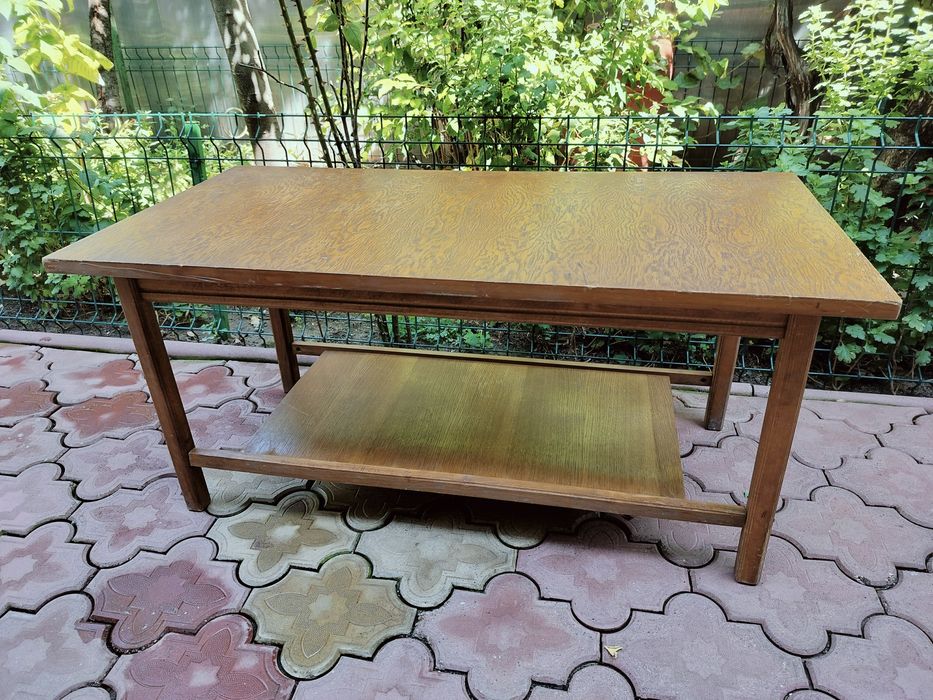 Măsuță cafea lemn natur