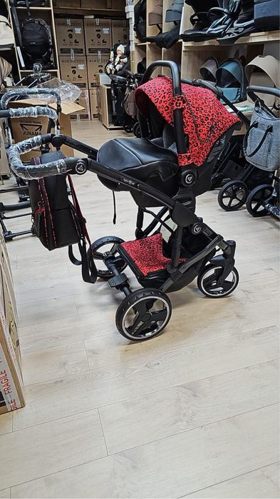 Carucior 3in 1 Junama Termo V3 Wild Red Print