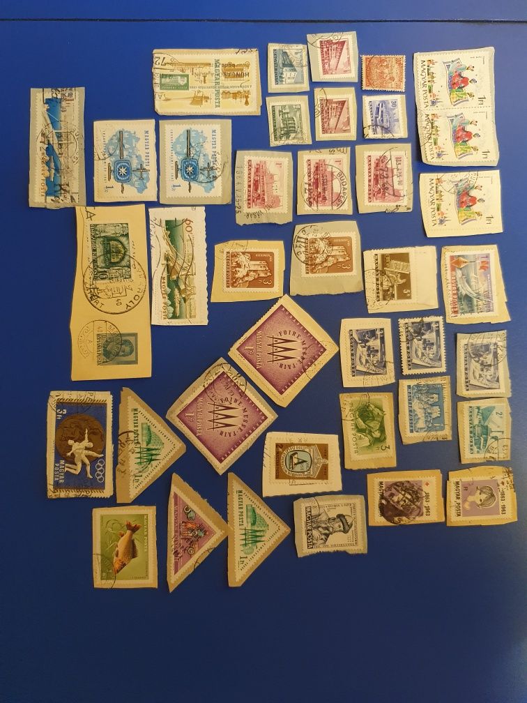 Timbre postale vechi, românești și ungurești